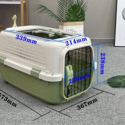 2 Metal Kapılı Kedi Taşıma Çantası Büyük BH-2S