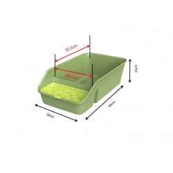 Açık Kedi Tuvaleti MSP-B07