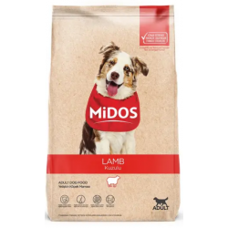 MİDOS Kuzu Etli ve Pirinçli Yetişkin Köpek 15 kg