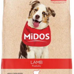 MİDOS Kuzu Etli ve Pirinçli Yetişkin Köpek 15 kg