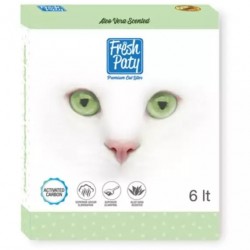 Fresh Paty Kedi Kumu Aloe Vera Kokulu - 6 lt