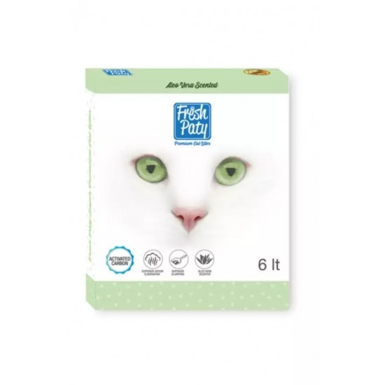 Fresh Paty Kedi Kumu Aloe Vera Kokulu - 6 lt