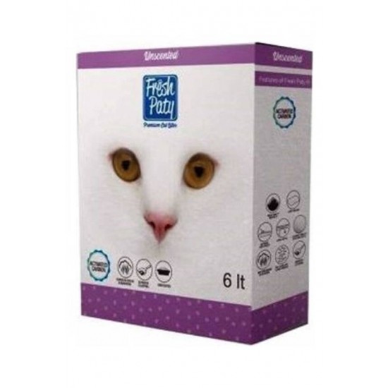 Fresh Paty Kedi Kumu Kokusuz - 6 lt