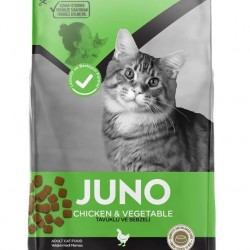 JUNO Tavuklu ve Sebzeli Yetişkin Kedi 15 kg