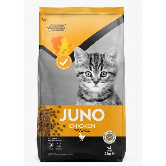 JUNO Tavuklu Yavru Kedi 2 kg