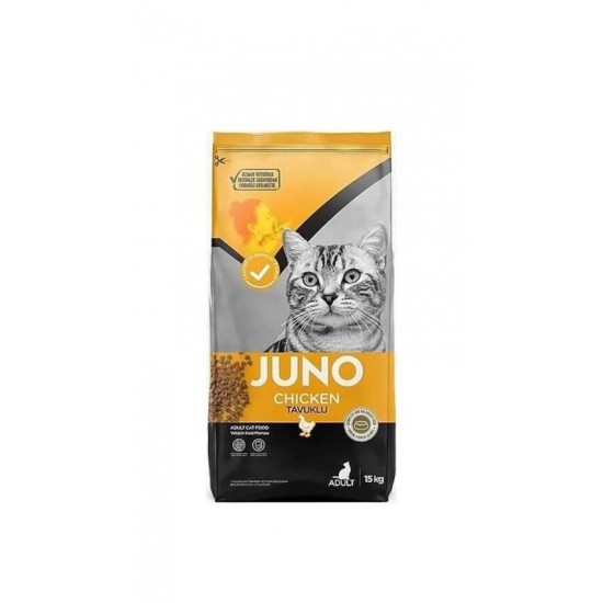 JUNO Tavuklu Yetişkin Kedi 15 kg