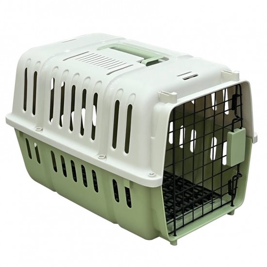 Metal Kapılı Plastik Kedi Taşıma Çantası LH-1
