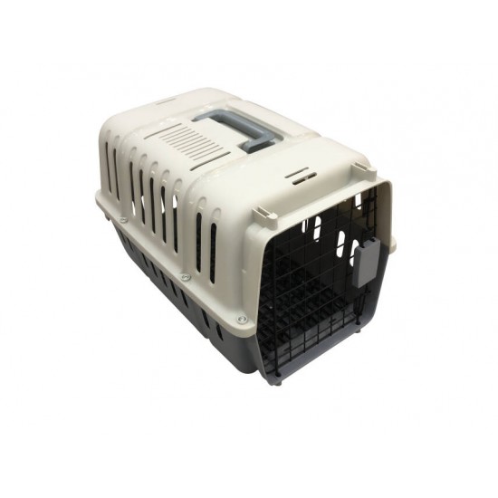 Metal Kapılı Plastik Kedi Taşıma Çantası LH-1