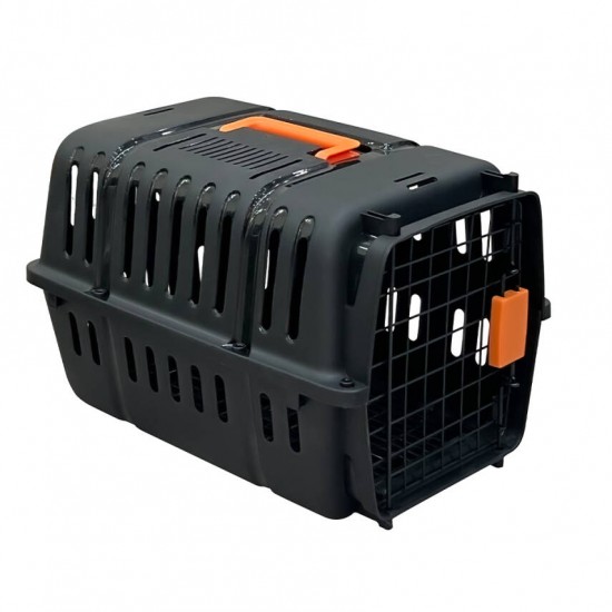 Metal Kapılı Plastik Kedi Taşıma Çantası LH-1