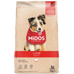 MİDOS Kuzu Etli ve Pirinçli Yavru K. (Sağlıklı Geli.) 3 kg