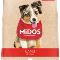 MİDOS Kuzu Etli ve Pirinçli Yavru Köpek (Sağlıklı Gelişim) 15 kg