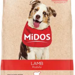 MİDOS Kuzu Etli ve Pirinçli Yetişkin Köpek 3 kg