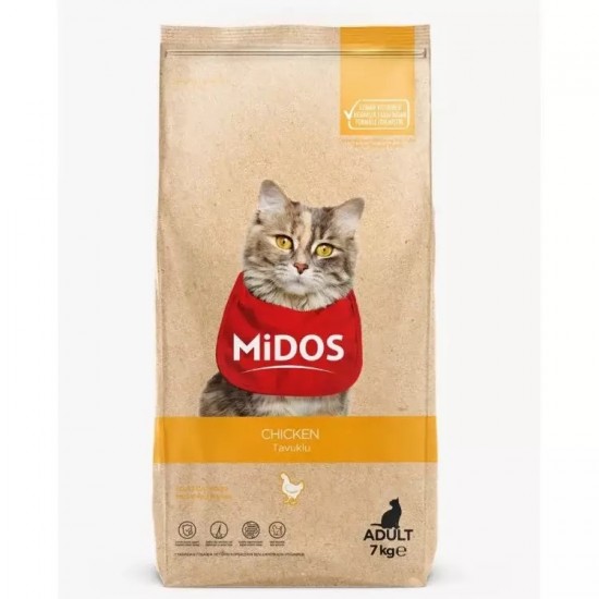 MİDOS Tavuklu Yetişkin Kedi 15 kg