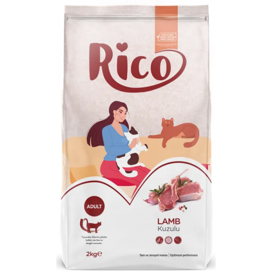 RICO Kuzu Etli Yetişkin Kedi 2 kg