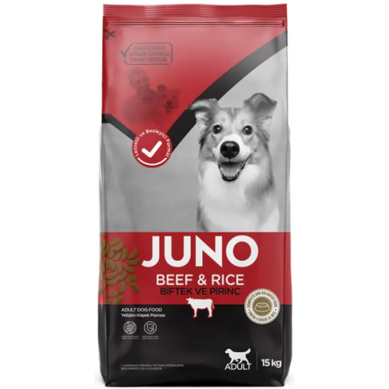 JUNO Sığır Etli Yetişkin Köpek 15kg