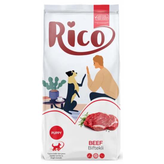 RICO Sığır Etli Yavru Köpek 3 kg