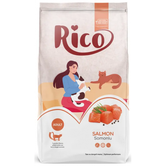 RICO Somonlu Yetişkin Kedi 15 Kg