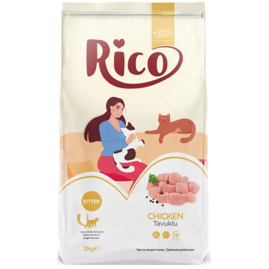 RICO Tavuklu Yavru Kedi 2 kg